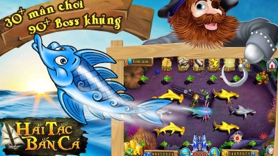 Hải tặc bắn cá - Game cực đỉnh với những màn săn cá cực hay